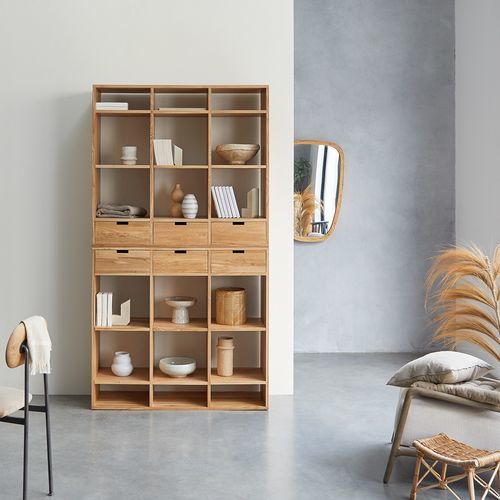 Bibliothèque haute - MIHO - TICKET FOR THE MOON - contemporaine / pour bureau / pour salle de séjour