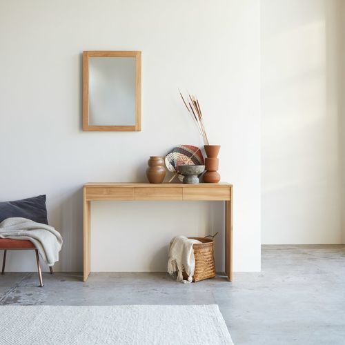 Console moderne - EDEN - Tikamoon - en bois massif / en contreplaqué / en teck