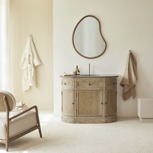 Meuble avec lavabo résidentiel - LOUISE - Tikamoon - pour hôtel / pour toilette