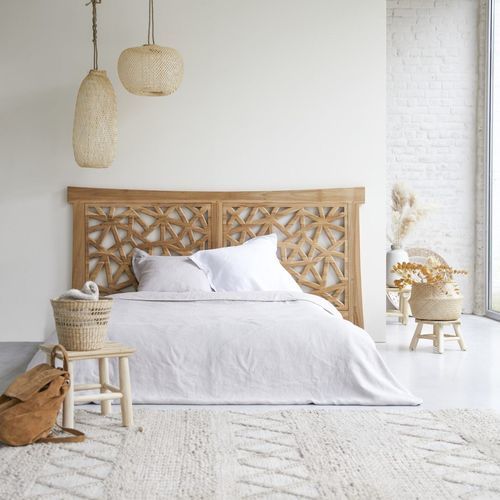 Tête de lit pour lit double - GENTONG - Tikamoon - classique / en teck / en bois massif