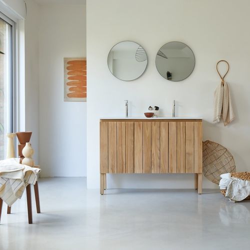 Meuble de salle de bain contemporain - JILL - Tikamoon - résidentiel / professionnel / en céramique
