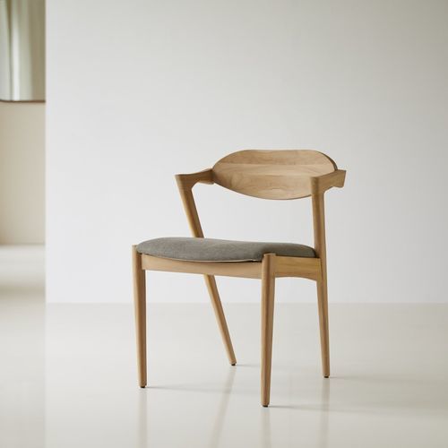 Chaise contemporaine - GUIDO - Tikamoon - pour intérieur / en polyuréthane / en bois massif