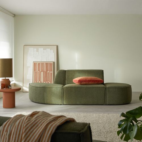 Canapé modulable - DARIO - Tikamoon - contemporain / de salon / en tissu