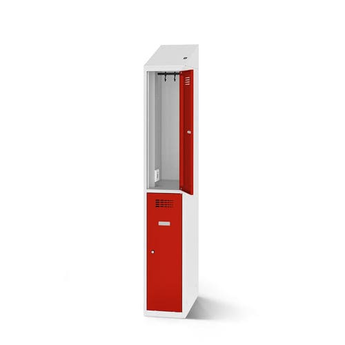 Casier de rangement en acier à revêtement par poudre - 1280-010200-0301112_V.455 - Lockeel - en tôle d'acier / électronique / avec chargeur smartphone et tablette