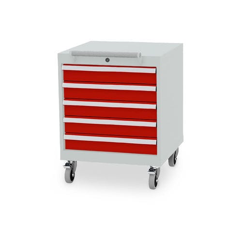 Meuble à roulettes pour intérieur - 3151-CL6H060500M_V.1156 - Lockeel - pour espace de travail / industriel