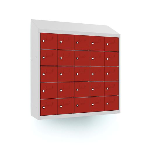 Casier en tôle d'acier - 2151-050502-1001111_V.459 - Lockeel - en acier à revêtement par poudre / RFID / à clé