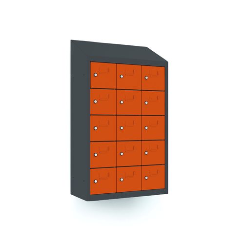 Casier en acier - 2151-030502-0621111_V.459 - Lockeel - en acier à revêtement par poudre / en tôle / standard