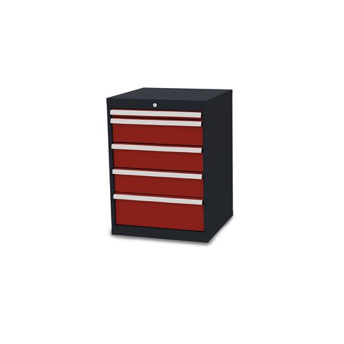 Meuble de rangement sur pied - 3311-CL6H081031_V.1583 - Lockeel - contemporain / professionnel / en acier