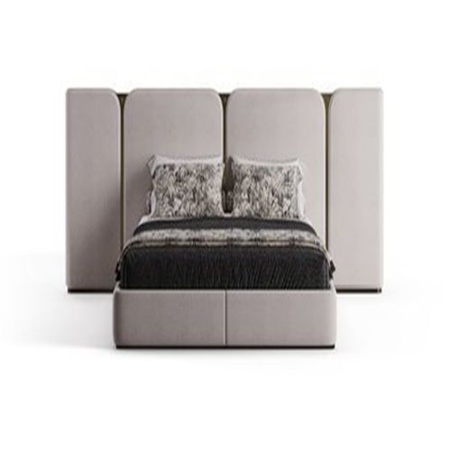 Lit double - GARDE - Bablanc - contemporain / tapissé / personnalisable