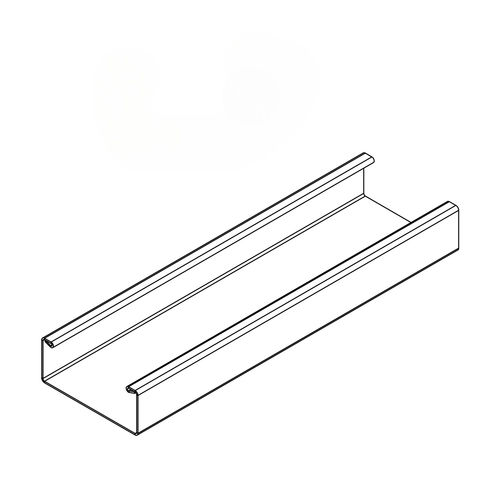 Profilé en métal - SP - Vertebra - en C / pour façade / pour cloison