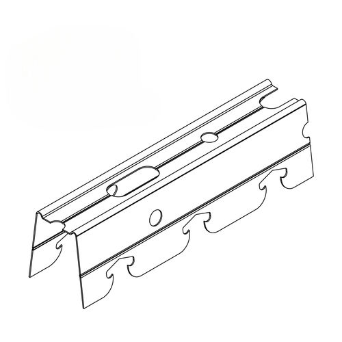 Profilé en métal - TSP - Vertebra - en C / préfabriqué