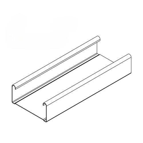 Profilé en métal - GF 60/27 - Vertebra - en C / pour façade / pour porte