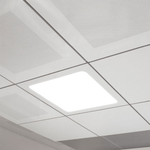 Faux-plafond en acier galvanisé - VERT VISIO - Vertebra - aluminium / en panneaux / d'intérieur