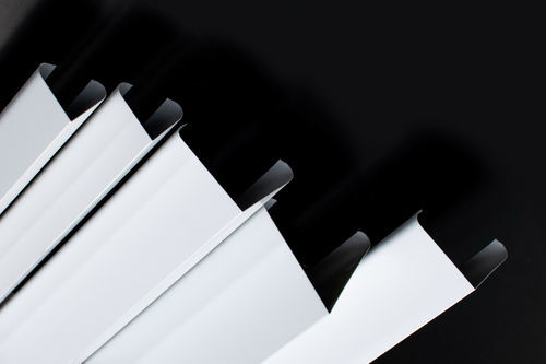 Faux-plafond en acier galvanisé - V - Vertebra - en aluminium / en lames / pour intérieur