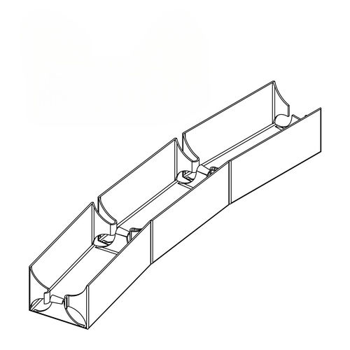 Profilé en métal - VERTEBRA® - Vertebra - préfabriqué / système de rails