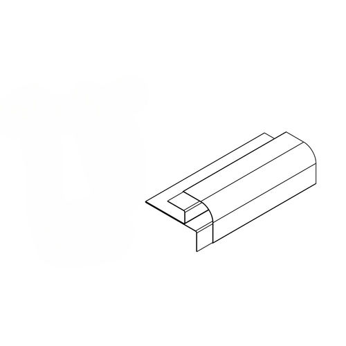 Profilé en métal - PARC - Vertebra - d'angle / préfabriqué