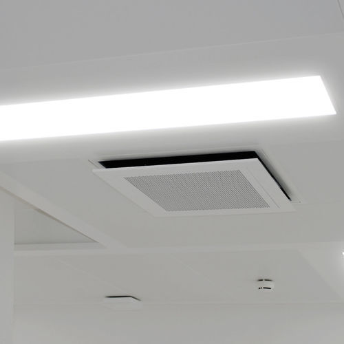 Faux-plafond en acier - VERT Z CORRIDOR - Vertebra - aluminium / en panneaux / pour bureau