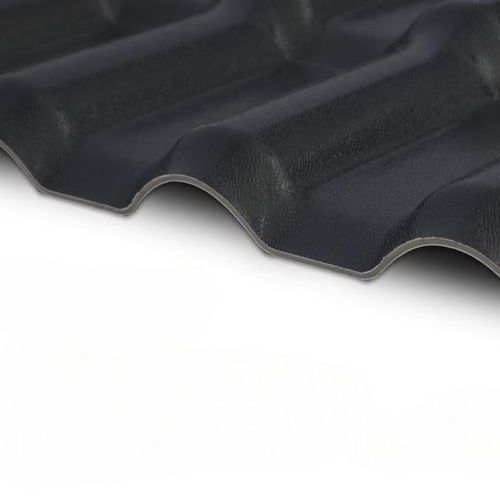 Couverture en plaques en pente - ROYALWAVE - Izoplast Hitech Panel - acrylique / aspect tuile