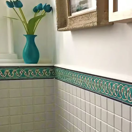 Frise en céramique émaillée - Balian Armenian Ceramics - en céramique / murale