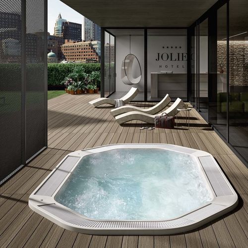 Spa encastrable - BEVERLY - Albatros - octogonal / 10 places / en polyuréthane