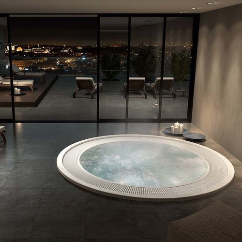 Spa hydromassage - FOREVER  - Albatros - encastrable / circulaire / 9 places