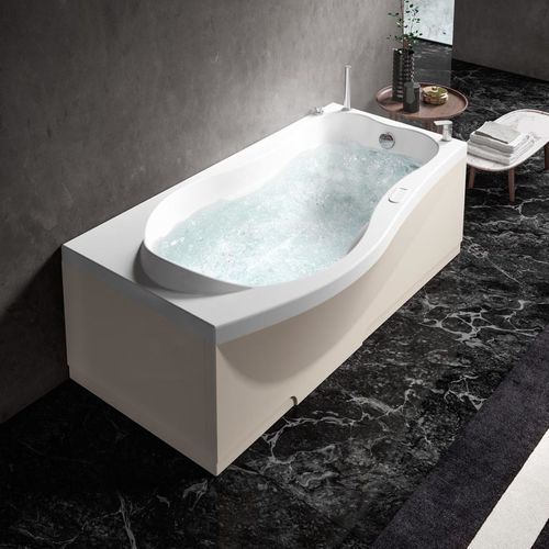 Baignoire d'angle - ETHOS 170 - Albatros - intégrée / près du mur / pour habitat
