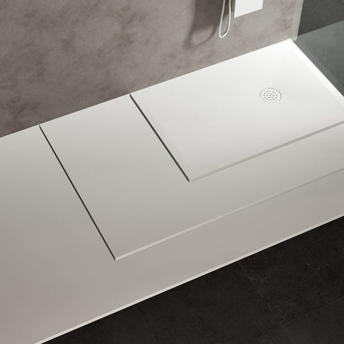 Receveur de douche rectangulaire - MODUS  - Albatros - à poser / en Solid Surface / sur mesure
