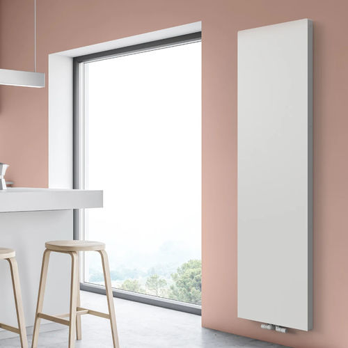 Radiateur à eau chaude - C6 - Radiators - classique / en acier / gris