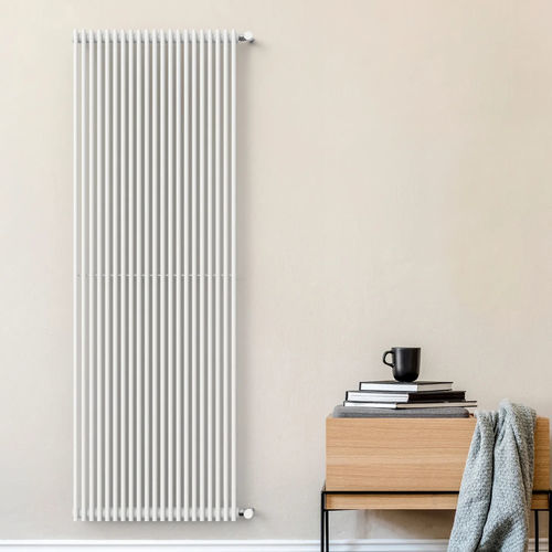 Radiateur à eau chaude - STREAM - Radiators - contemporain / en acier / gris