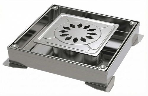 Trappe de visite pour sol - Inza Inox S.L. - carrée / en acier inoxydable / encastrable