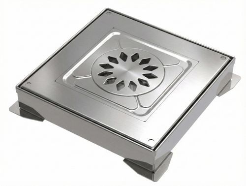 Couvercle de regard en acier inoxydable - Inza Inox S.L. - carré / sur mesure / A15