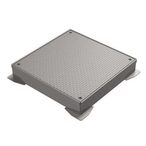 Couvercle de regard en acier inoxydable - Inza Inox S.L. - carré / préfabriqué / A15