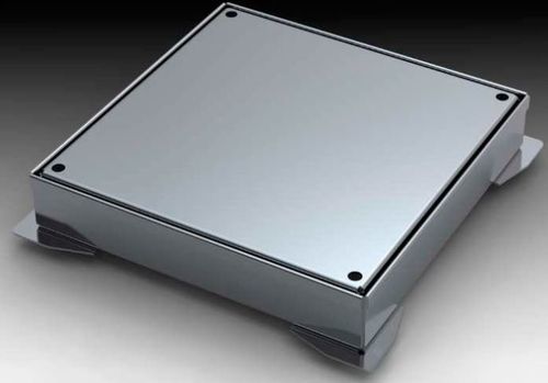 Couvercle de regard en acier inoxydable - Inza Inox S.L. - carré / sur mesure / A15
