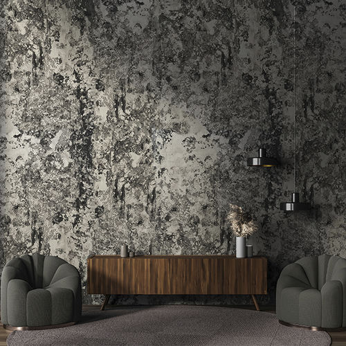 Lambris mural - POLVERE LUNARE  - IRIAL - en aluminium / mat / lisse