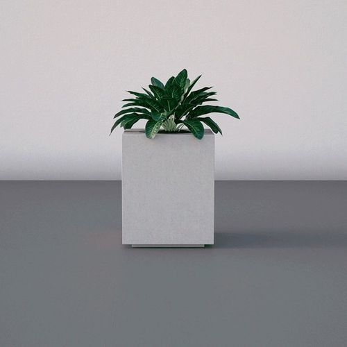 Jardinière en béton - UPA - RYM URBAN FURNITURE, S.L. - carrée / sur mesure / à haute résistance