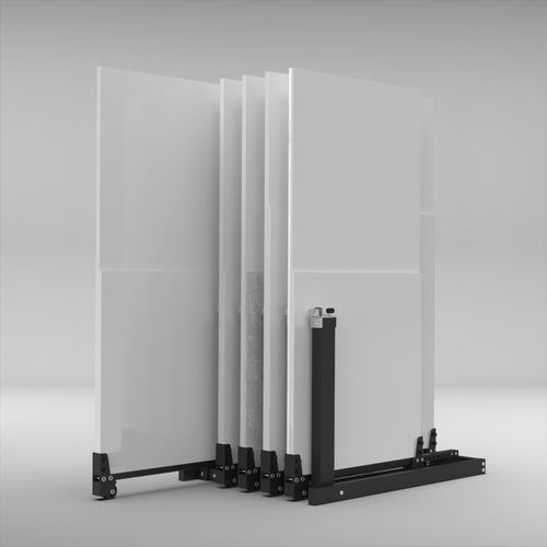 Présentoir à carrelage double-face - PULLOUT-SMALL - ETALAGE - professionnel / noir