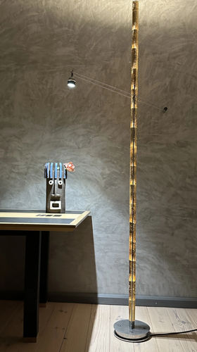 Lampe sur pied - BAMBU - SOLO COLUMNA - LUMINARE (powered by Casablanca de la luz SL) - en métal / contemporaine / d'intérieur