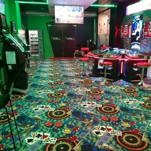 Moquette bouclée - ROULETTE ORIGINAL - Casino Carpets S.L. - en nylon / professionnelle / à motif géométrique
