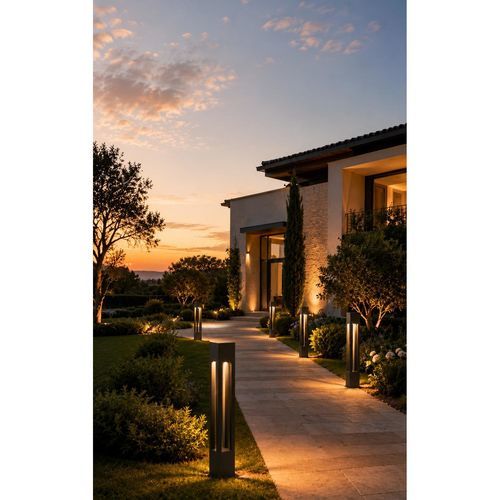 Borne d'éclairage de jardin - ART-1906 - ARTAY Lighting - pour espace public / contemporaine / en PMMA