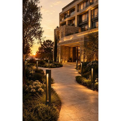 Borne d'éclairage de jardin - ART&ndash;1907 - ARTAY Lighting - pour espace public / moderne / en PMMA