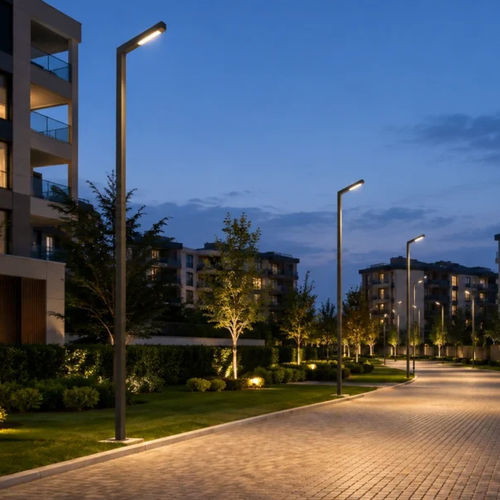 Lampadaire urbain - ART-1310 - ARTAY Lighting - contemporain / en aluminium / avec diffuseur en verre trempé