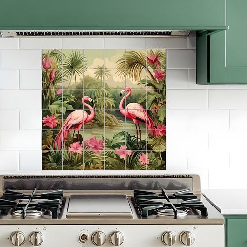 Carrelage en porcelaine - TROPICAL - Tempera Art Design - imprimé / pour intérieur / de salle de bain