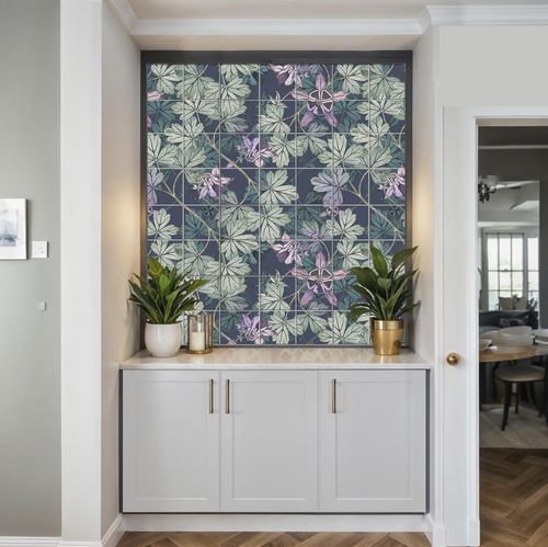 Carrelage en porcelaine - LEAF  - Tempera Art Design - imprimé / intérieur / de salon
