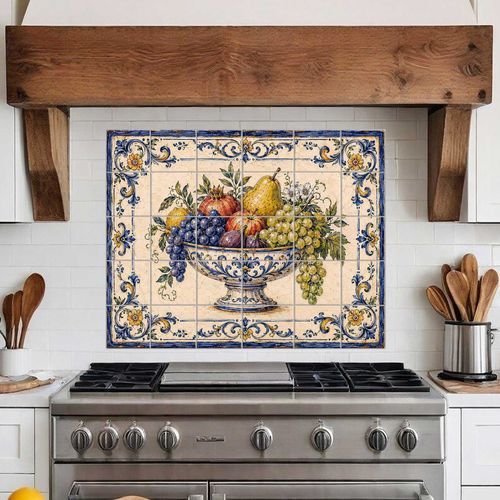 Mosaïque en céramique - FRUIT BOWL - Tempera Art Design - mate / d'intérieur / d'extérieur