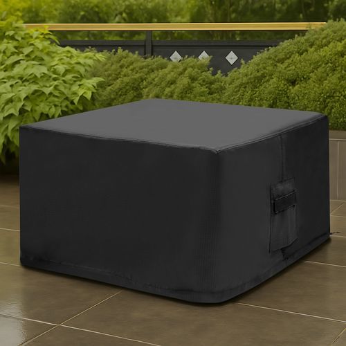 Housse de protection pour table - CUSTOM SQUARE OTTOMAN - Covers & All - en polyester / en PVC / en polyuréthane