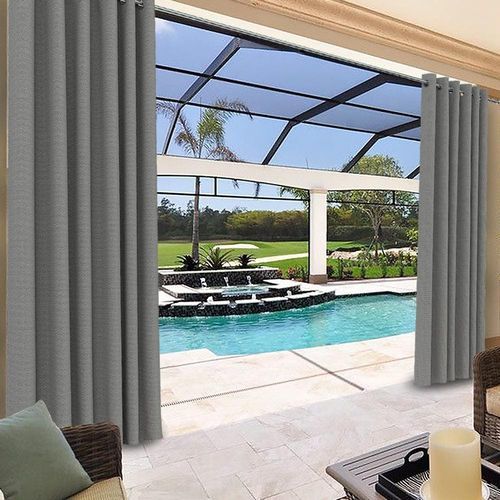 Rideau vertical - CUSTOM OUTDOOR - Covers & All - uni / à rayures / personnalisable