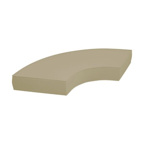 Coussin d'assise - Covers & All - pour banc / pour extérieur / courbé