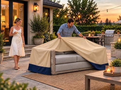 housse de protection pour canapé - Covers & All