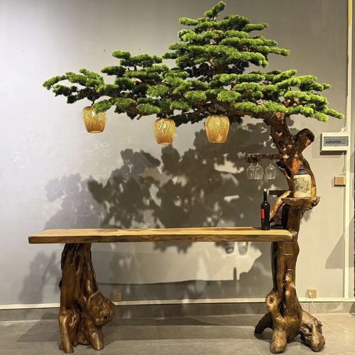 Table à manger design original - MAIA - Royal Turf - bois / avec piètement en bois / sculpturale