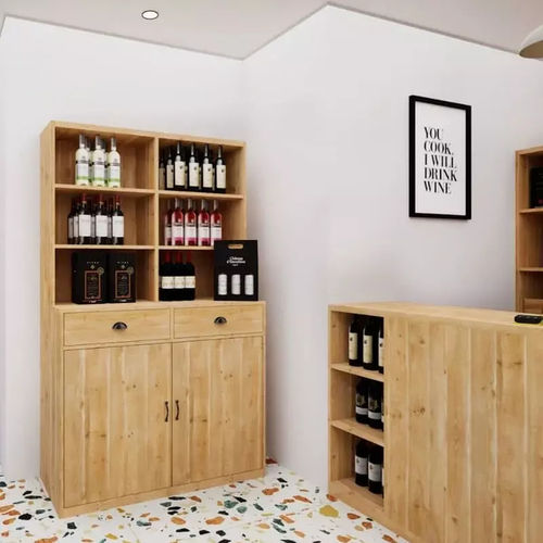 Étagère contemporaine - ET04755 - Tradis Design - en bois massif / pour stockage / pour bar